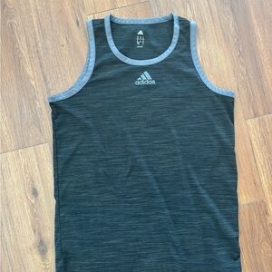 Adidas Black Gray Men’s Medium Tank